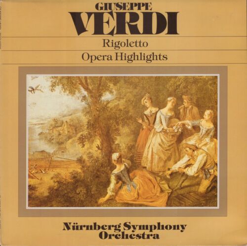 12'' LP Vinyl GIUSEPPE VERDI "RIGOLETTO" Opera Highlights [ASTAN 30028 / 1984] - Imagen 1 de 6