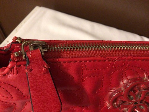 Red Guess Shoulder Handbag - Picture 4 of 17
