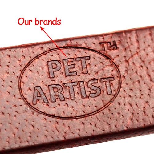 3 Way Triple Leather Dog Coupler Leads Leash with Handle for Three 3 Dogs Walk - Picture 7 of 12