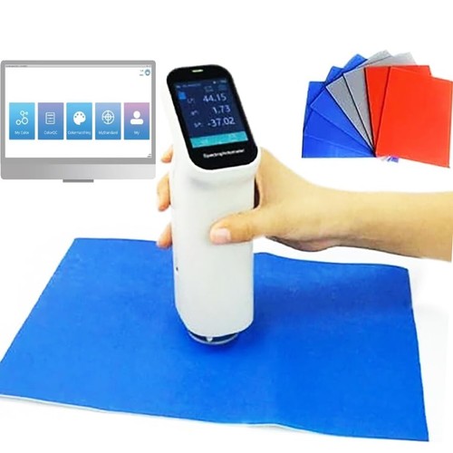 Colorímetros portátiles medidor de diferencia de color con apertura de prueba 6 mm 10.000 datos - Imagen 1 de 13