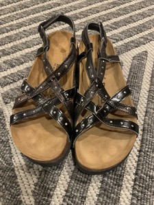 rhinestone birkenstock sandals