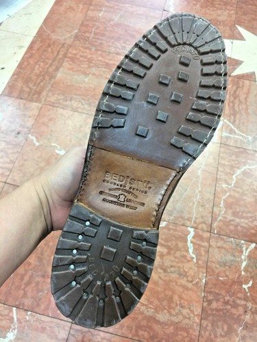 Men's Bed Stu Vintage Light Tan 100% Genuine Leather Fashion Shoes - Picture 3 of 5
