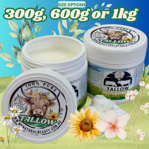 Beef Tallow - 100% Pure- For Hair, Skin and Beauty- 300g, 600g or 1kg BULK - Picture 10 of 29