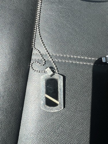 Men’s Unbranded 14k Titanium Revv And Gold W/ Diamonds Pendant - Picture 2 of 5