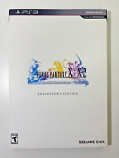 FINAL FANTASY X | X-2 HD REMASTER Collector's Edition (PS3, 2013) **COMPLETE**