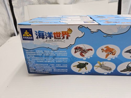 (QTY 8) Kazi Ocean Series KY80044 Water Animals Building Block Toy - 第 14/19 張圖片
