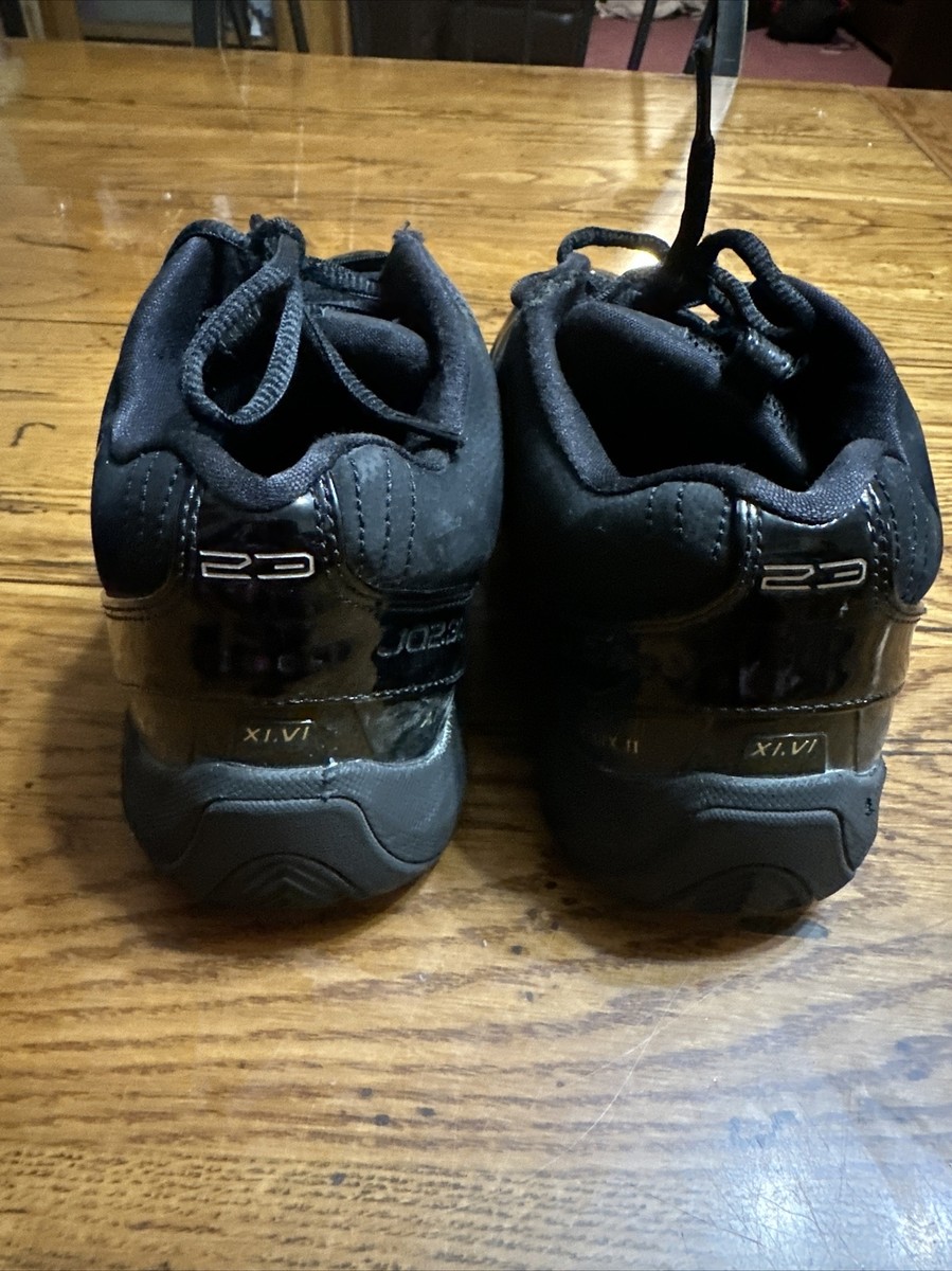 Rare NIKE JORDAN TEAM REIGN XXIX.II LOW Black/Silver 332124-001 Size 8 Rare NIKE JORDAN TEAM REIGN XXIX.II LOW Black/Silver 332124  main image 4