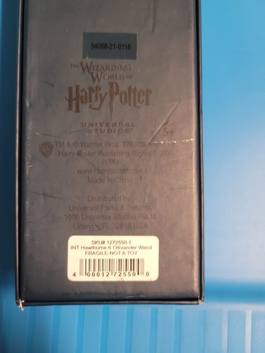 Seltener interaktiver Ollivanders Hawthorne 6-Stab mit Karte Welt von Harry Potter - Bild 4 von 11