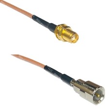 RG316 SMA FEMALE to FME MALE RF Cable FAST-SHIP LOT