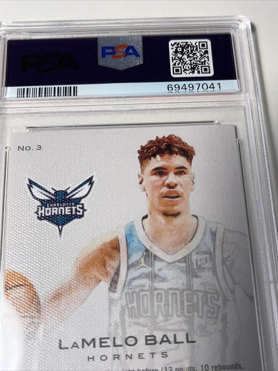 LaMelo 2020 Court Kings WORKS IN PROGRESS PSA 10 #3 Rookie