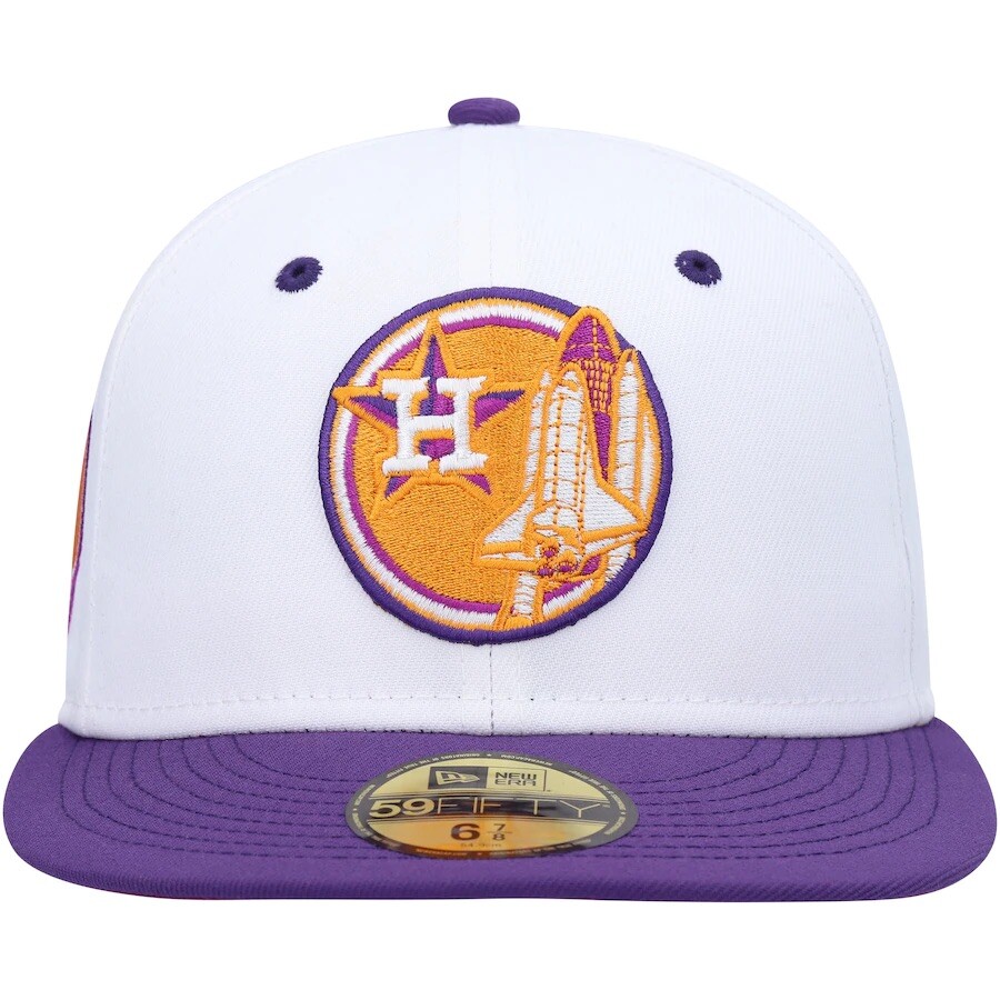 Exclusive 59FIFTY Houston Astros Apollo 11 Mocha Brown Corduroy Gray UV 7 1/2