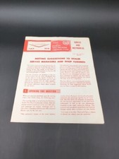 1958 Chevrolet Service Rochester Triple Two Barrel Carburetor Dealer Brochure 