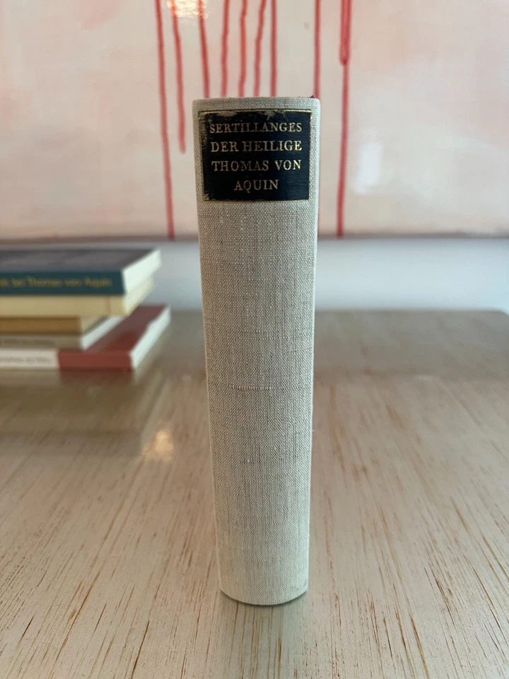 Sertillanges, "Der heilige Thomas von Aquin ", Hegner., 1928 - Bild 2 von 4