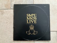 Simple Minds ‎_ Live in The City of Light _ 2 X Vinile LP 33giri 12" Canada 1st