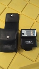 Vintage Minolta Auto 30fx Flash 946 D Photo Flash Unit W Case