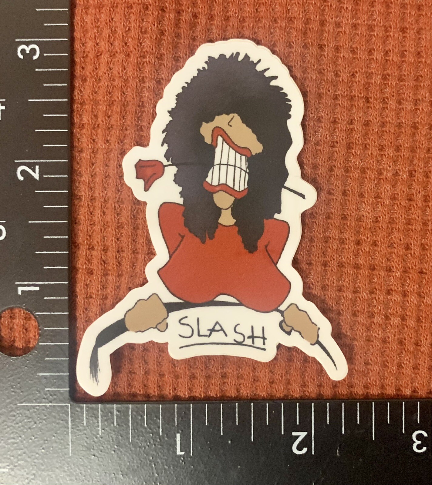 2 Slash Sticker Guns N Roses SLASH TATTOO Vinyl Sticker/Decal 2x3” GNR | eBay