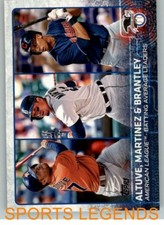 2015 Topps MLB #2 Jose Altuve Victor Martinez Michael Brantley