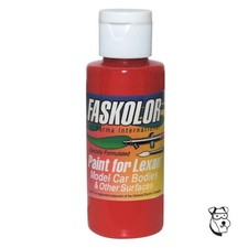 FASKOLOR 40003 RED Airbrush Paint RC Body Car Truck - PARMA Mid-America