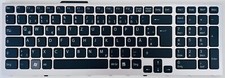 Tastiera DE SONY Vaio VPC-F11 VPC-F12 VPC-F13 PCG-81113M serie telaio argento