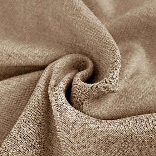 NATURAL 60x102" Rectangular Faux Burlap Tablecloth Wedding - Picture 4 of 7
