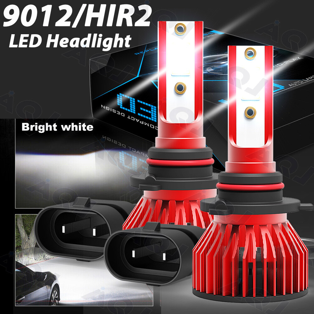 For Ford Taurus 2013-2019 2X LED Headlight Bulb 9012 6000K High Low Beam Kit For Ford Taurus 2013-2019 2X LED Headlight Bulb 9012 6000K High Low Beam Kit