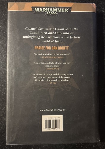 Only In Death (Gaunt's Ghosts) Dan Abnett Hardcover Warhammer 40K 1st Edition - Picture 2 of 5