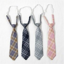 Japanese Girls Check Necktie Tie JK School Uniform Preppy Accessory Cosplay