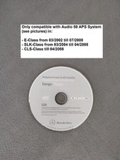 CD Navigazione Mercedes AUDIO 50 APS NTG1 FRANCIA BELGIO LUX 2015 SLK CLS E