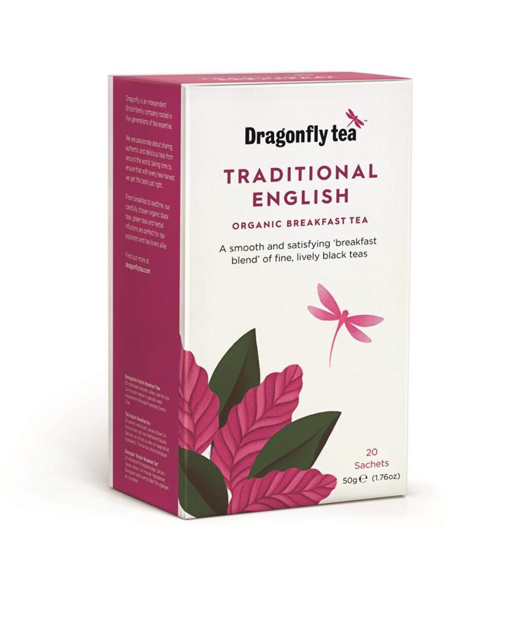 Dragonfly Tea English Breakfast 20 Bags x 4