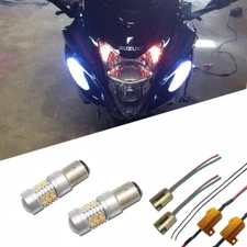 For Suzuki Hayabusa Switchback 28-SMD Turn Signal Light DRL Lamps LED Bulbs X2