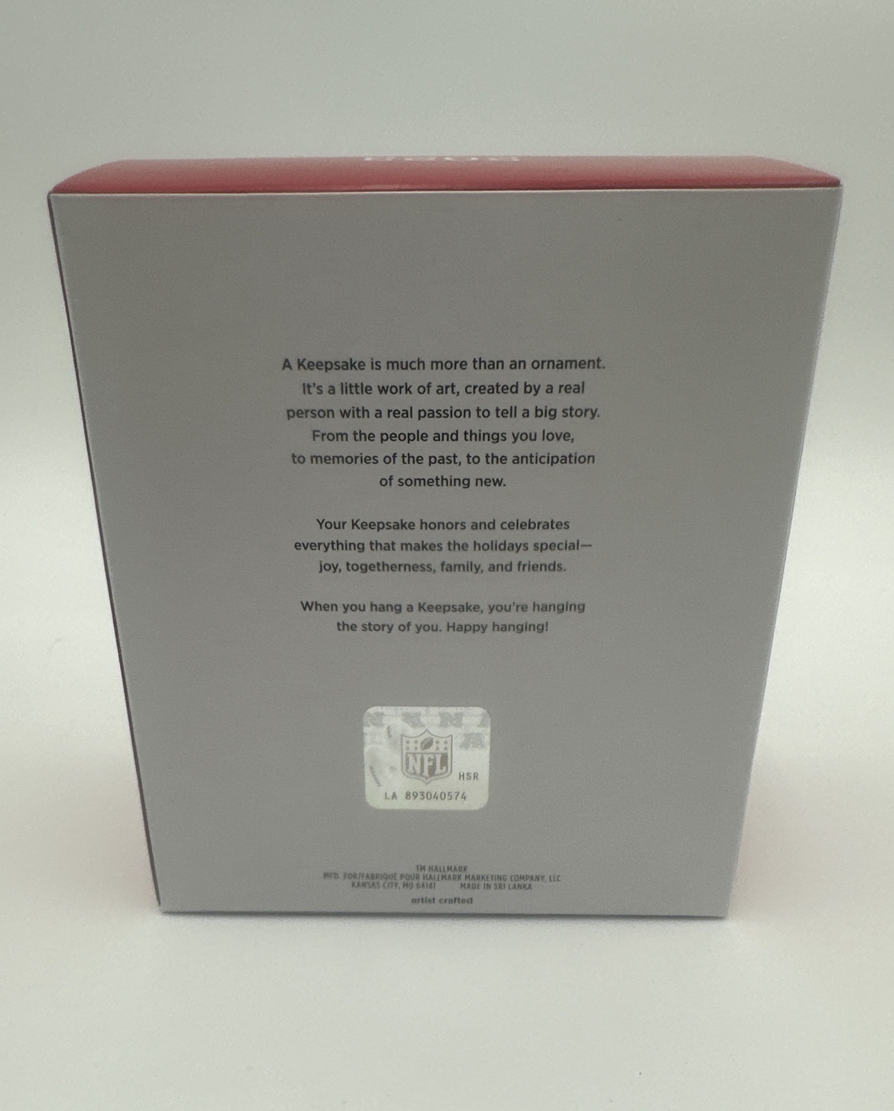 Hallmark Keepsake Ornament 2023 NFL Lamar Jackson Baltimore Ravens NIB