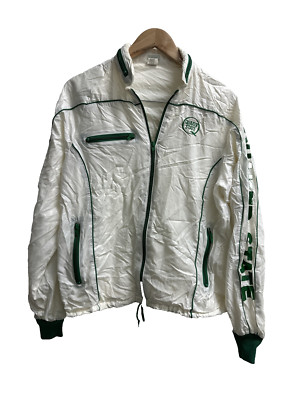 Vintage QUAKER STATE Racing Jacket-QS Oil Refining Corp. Lined Sz Med USA