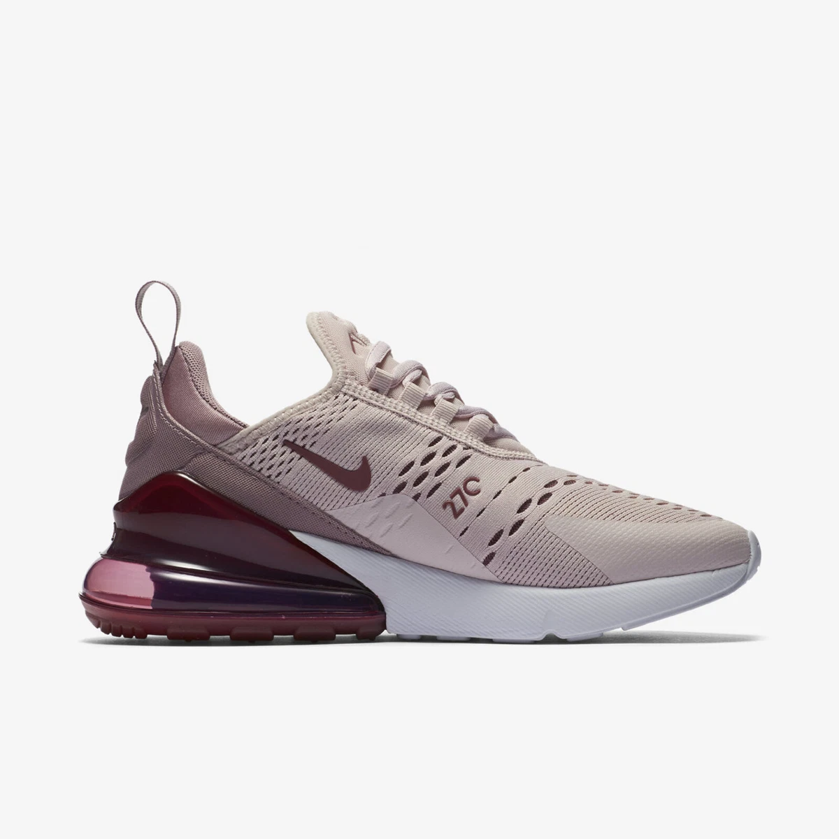 Air max 270 top womens barely rose/vintage wine
