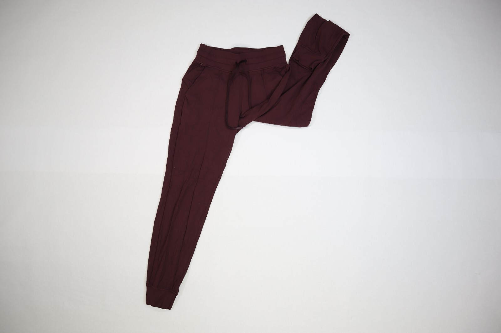 Lululemon Studio Pants Maroon Drawstring Pant wit… - image 3