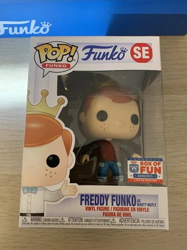 Freddy as Marty McFly Funko POP! Funkon FunDays 2021 2000 PCS - Some Box Damage
