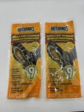 Lot of 2 packs 2 pair HotHands Insole Foot Warmers With Adhesive Long Lasting
