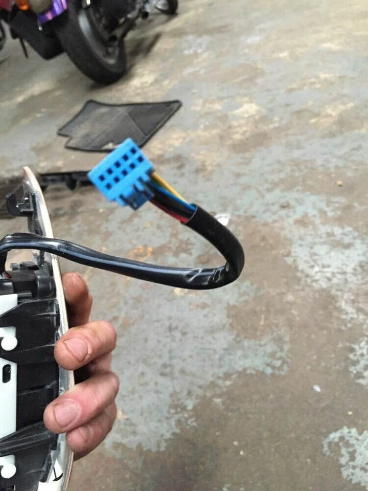 2004 MERCEDES BENZ C320 DRIVER LADO ESQUERDO MESTRE INTERRUPTOR DE JANELA DE ENERGIA - Imagem 3 de 3