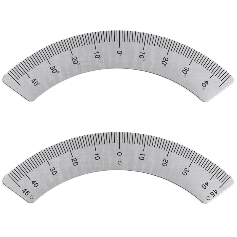 The Simple Gauge Small Protractor Milling Machine Part Angles Plate ...