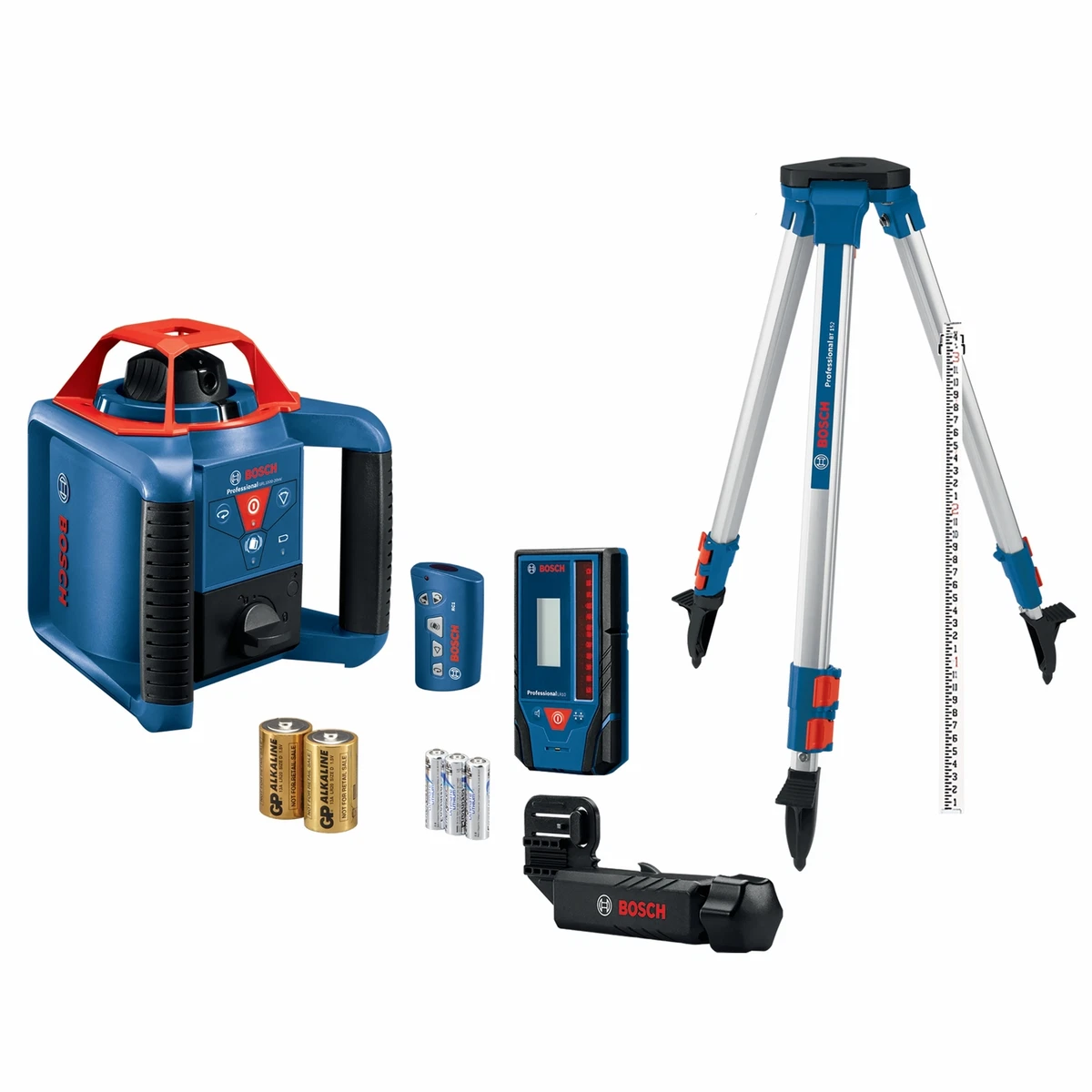 Bosch Red 1000 ft Self Leveling Outdoor Rotary Laser Level with