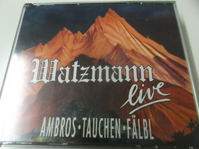 67917 - AMBROS TAUCHEN FÄLBL - WATZMANN LIVE - 1994 POLYDOR 2CD SET (519 121-2)