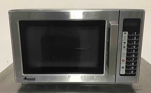 AMANA RCS10TS Commercial Microwave Oven 1000 watts 120v volt 2017