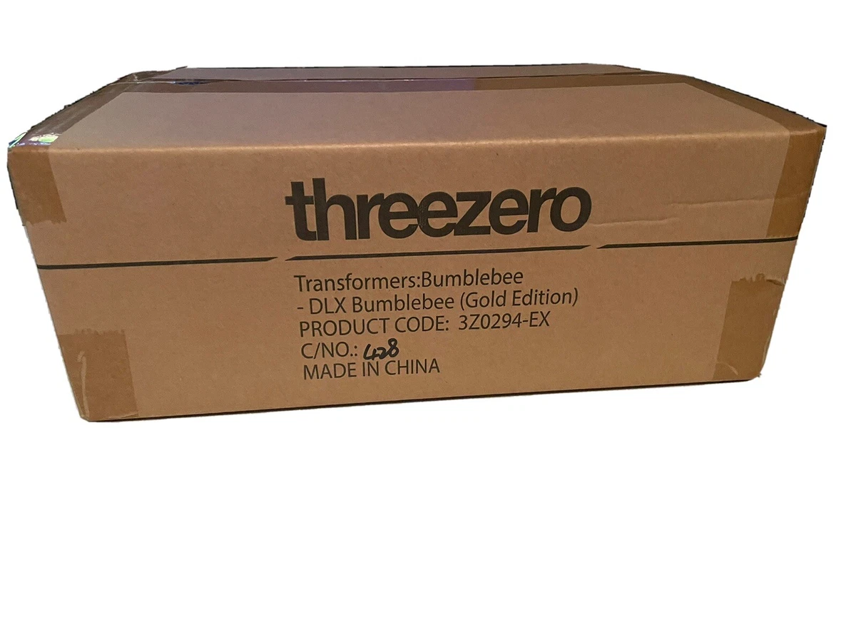 ThreeZero Transformers : Bumblebee DLX Gold Edition Limited to