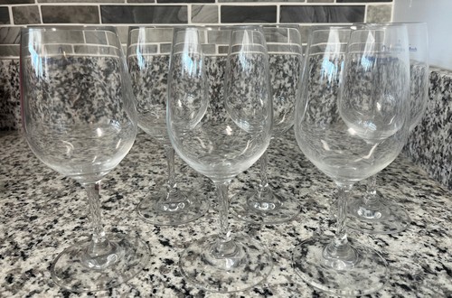 Villeroy & Boch Entree Design 7-1/4” White Wine Glasses Set of 6
