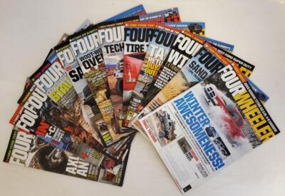 12 Issues of Four Wheeler Magazine Full Year 2017 Winter Awesomeness! Trail Taco