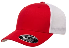 Flexfit Trucker Hat 110 6 Panel Adjustable OSFM Mesh Cap 2-Tone Flex Fit 110M/MT