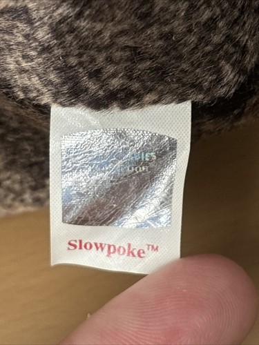 Ty Beanie Babies "Sloth" "Slowpoke" 1999! Perfect Condition - Picture 9 of 10