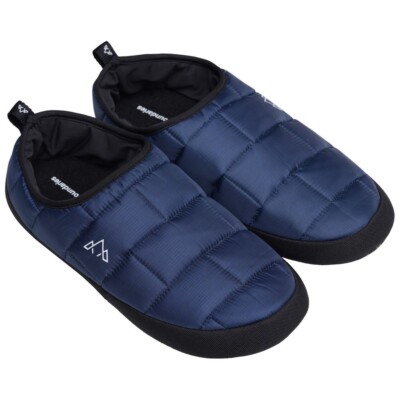 FJERN Tøffelhelt Hauschuhe, Zeltschuhe, Wohnmobilschuhe, Gr. 44, blau
