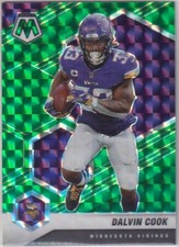 2021 Panini Mosaic Dalvin Cook Green Mosaic Prizm Minnesota Vikings #131