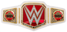 Women's Championship Replica Title Belt 2MM HIGH QUALITY RED