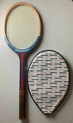 Ancienne Raquette De Tennis En Bois Castle - Fabriquée En Italie - Vintage